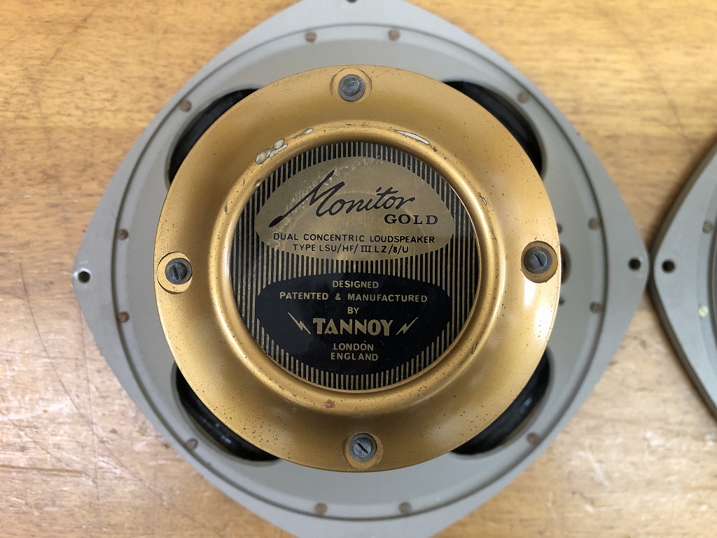 TANNOY タンノイ ⅢLZ 10インチ(25cm）モニターゴールドオリジナルキャビネット仕様