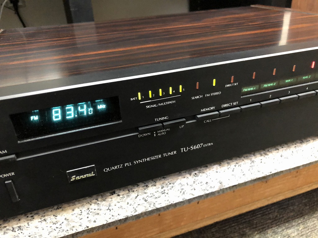 高級品市場 ラジオ・コンポ SANSUI TU-S607Gextra ラジオ・コンポ 