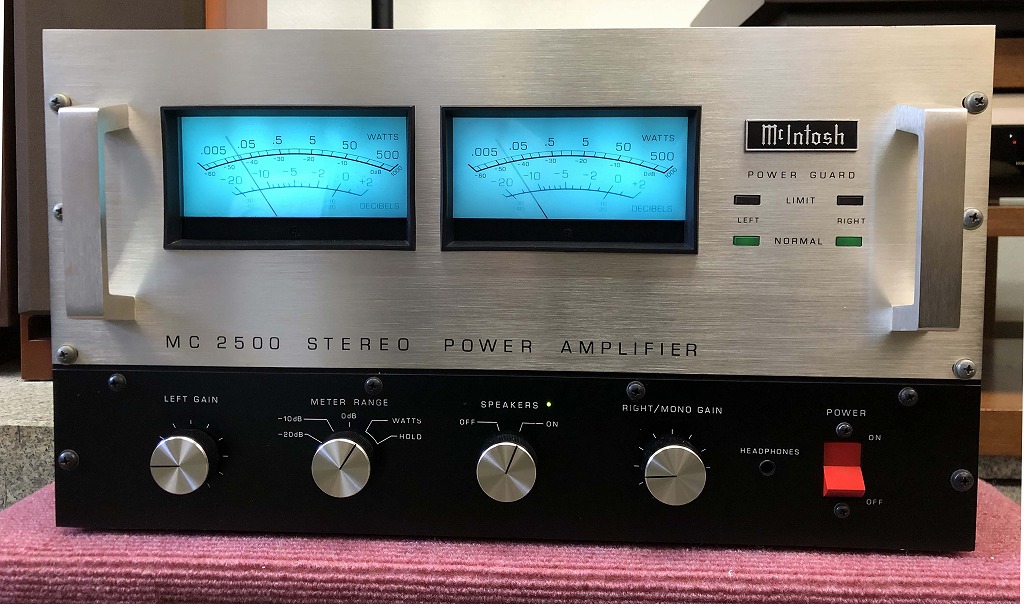 Mcintosh MC2500 定価145万円 m0a622 - オーディオ機器